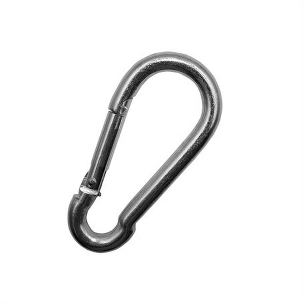 Galvanizli Karabina Yaylı 4 X 40 Mm Hamak Askı Salıncak Kancası