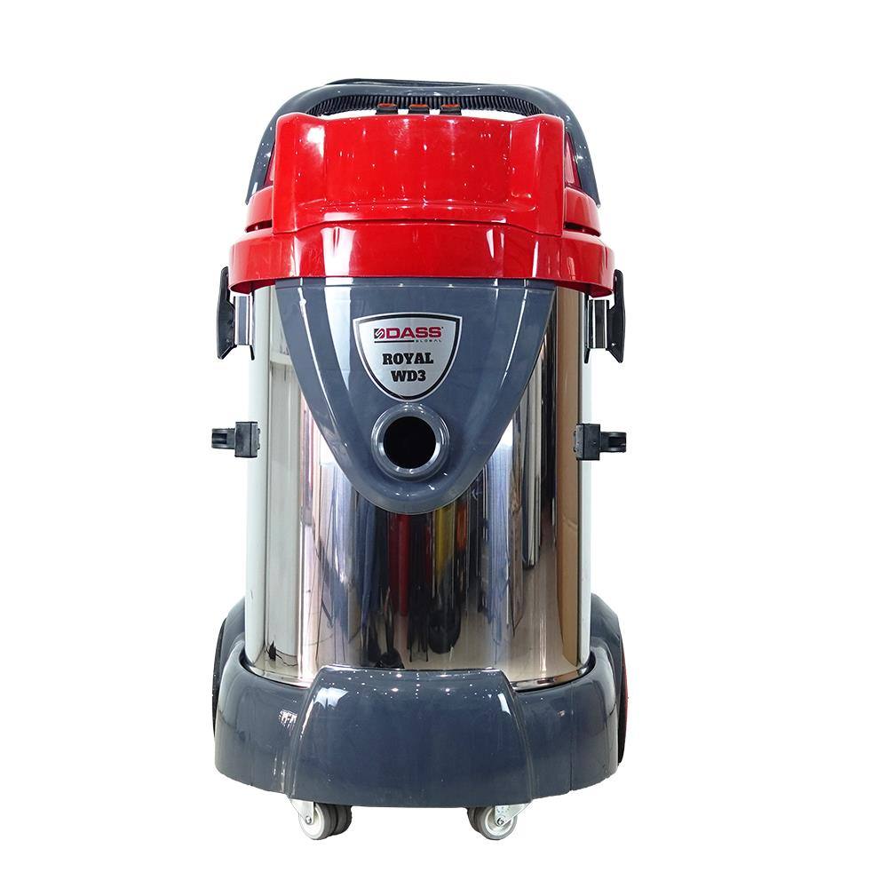 Islak Kuru Özellikli Üç Motorlu Sanayi Tipi Süpürge Dass Royal Wd3