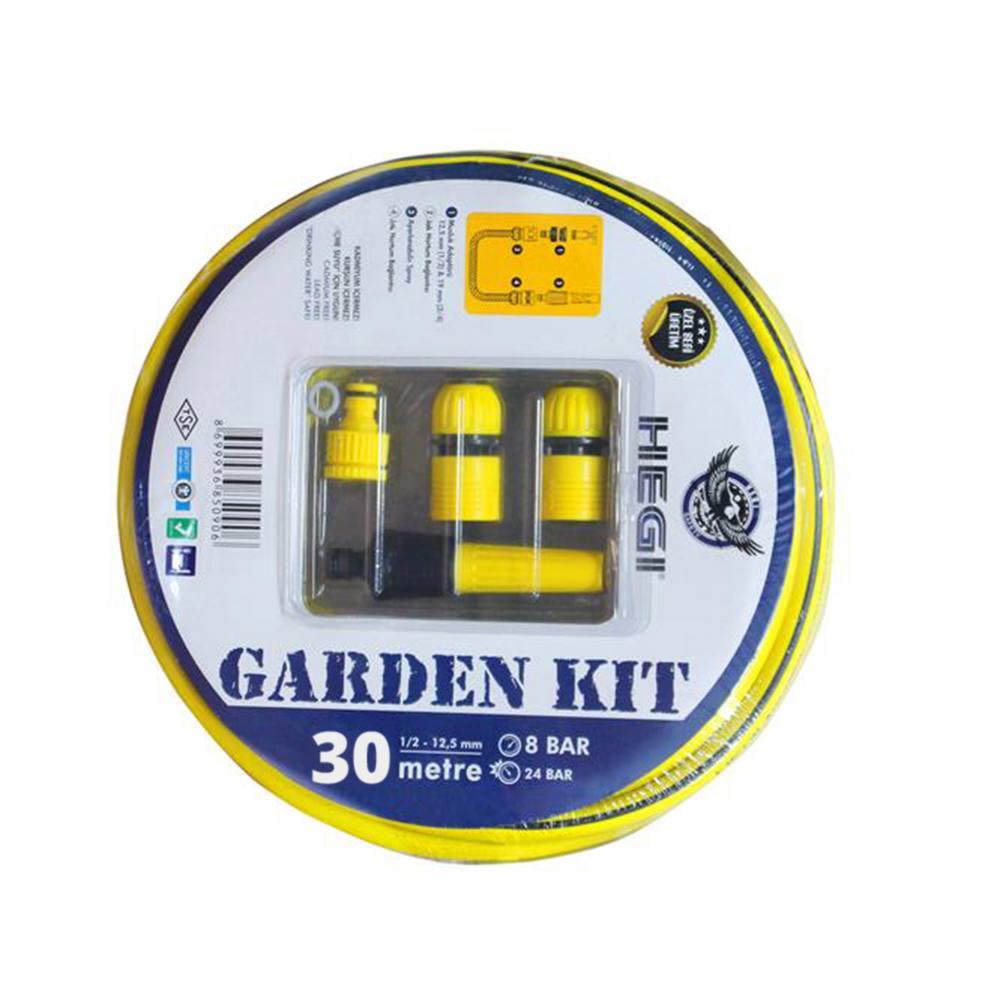 Hegi Garden Kit 30mt 1/2' 12.5 Mm(bahçe Hortumu)